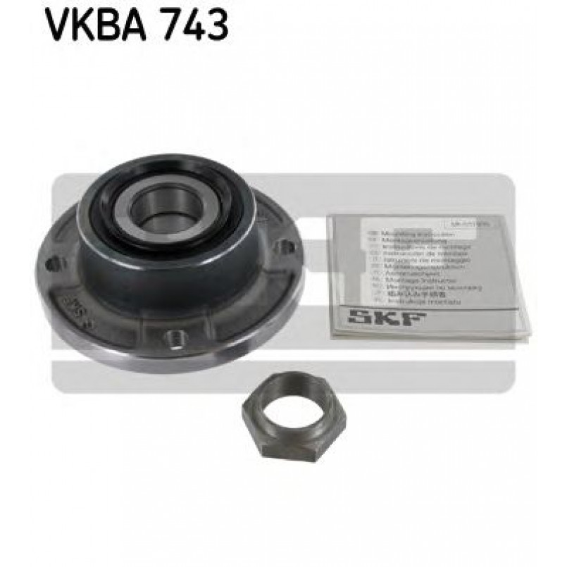 VKBA 743 SKF Ступиця колеса в зборі